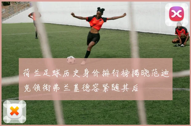 荷兰足球历史身价排行榜揭晓范迪克领衔弗兰基德容紧随其后